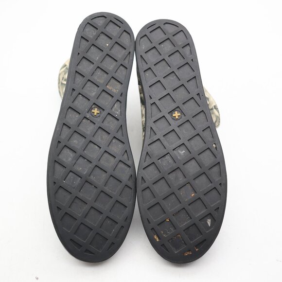 Dr Martens Hackney Boots Women's 11 Gray Skull & Roses Canvas Goth Retro Punk - Picture 9 of 10